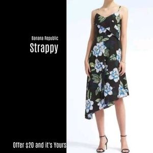 Banana Republic Strappy Floral (2 for $40) (A12)